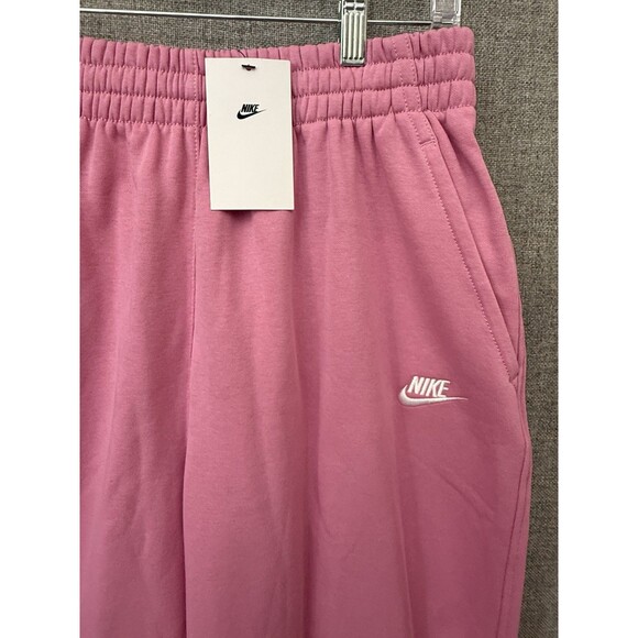 NWT Nike Sportswear Big Kids Pink Club Fleece Sweatpants Joggers Size XL $50 - Picture 3 of 10